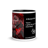 A Woman's Work Coffee Mug Red